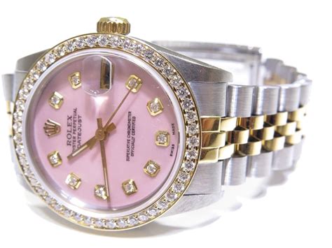 rolex pink gold lady ราคา|rolex lady date just.